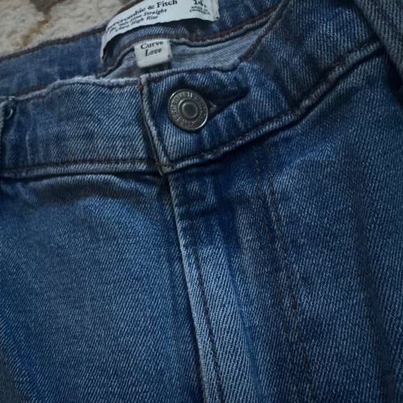 Abercrombie & Fitch 90’s slim straight ultra high rise - Picture 4 of 8